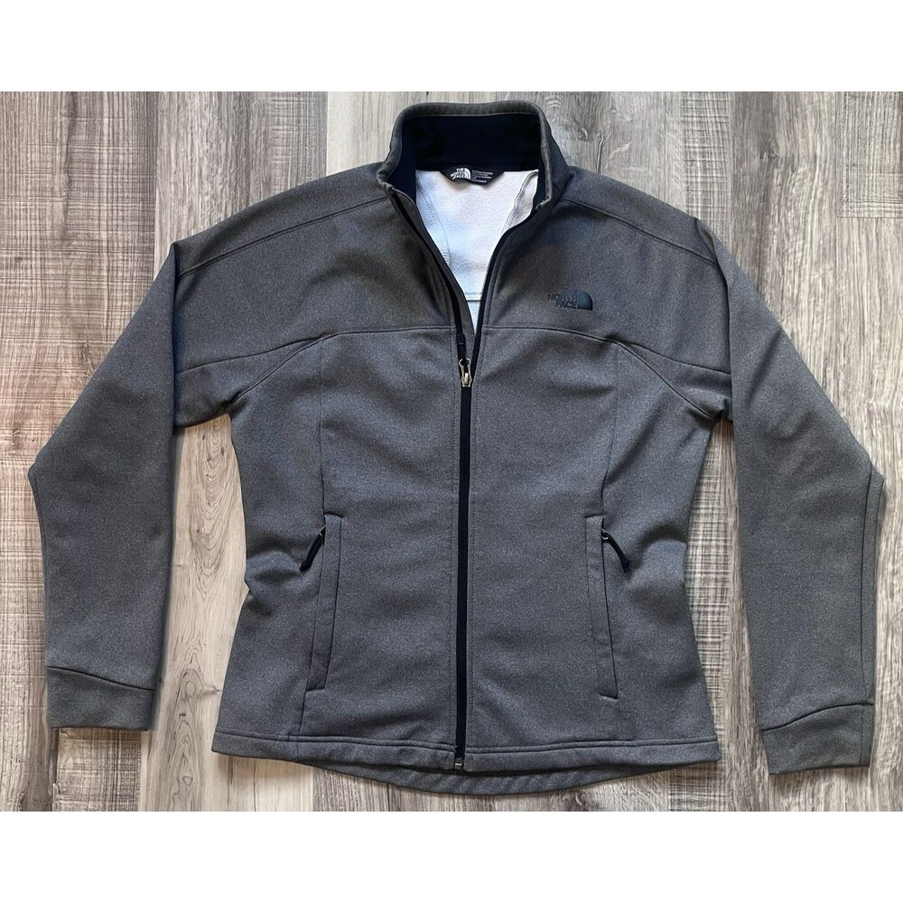 THE NORTH FACE Womens Apex Bionic 2 Gray Jacket Coat Size Medium